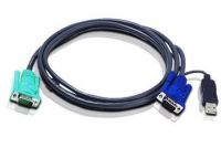 Zvětšit fotografii - ATEN KVM sdružený kabel k CS-1708,1716, USB, 2m