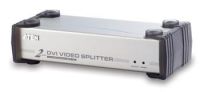 Zvětšit fotografii - ATEN Video rozbočovač 1 PC - 2 DVI + audio