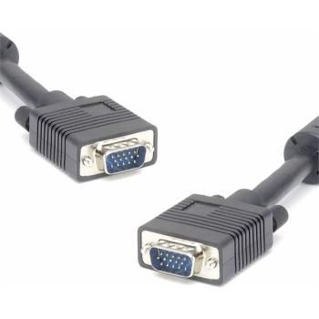 PremiumCord Kabel k monitoru HQ (Coax) 2x ferrit,SVGA 15p, DDC2,3xCoax+8žil, 30m