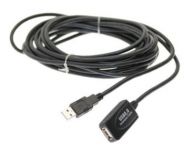 Zvětšit fotografii - PremiumCord USB 2.0 repeater a prodlužovací kabel A/M-A/F  5m