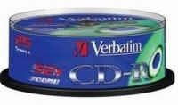 CD-R Verbatim spindl 52x/700MB 25-Pack