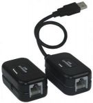 PremiumCord USB 1.1 prodlužka po RJ45 do 60m