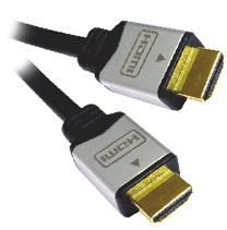 PremiumCord Kabel HDMI A - HDMI A M/M 10m zlacené a kovové HQ konektory