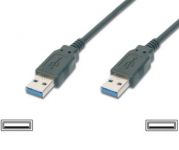 Zvětšit fotografii - PremiumCord Kabel USB 3.0 Super-speed 5Gbps  A-A, 9pin, 3m