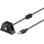 Zvětšit fotografii - PremiumCord USB 2.0 prodlužovací kabel 2m MF s konektorem na přišroubování