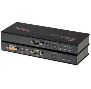ATEN USB Extender pro PC konzole USB + sériový port RS232 + audio