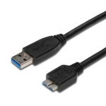 Zvětšit fotografii - PremiumCord Kabel Micro USB 3.0  5Gbps  USB A - Micro USB B, MM, 5m