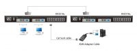 ATEN 8-port Cat5 KVM PS/2+USB, OSD, rack, SUN, 2x console
