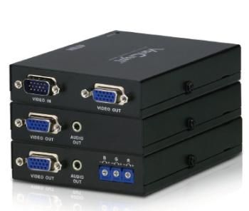 ATEN Video extender + audio, 1920x1200 (30m)/1600x1200(150m) - Remote unit