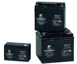 Banner olověná baterie GiV 06-1.3 baterie pro UPS, požární hlásiče, záložní světla 6V, 1.2Ah