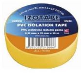 PremiumCord Izolační páska PVC 15/10 žlutá