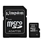 Kingston 32GB SD paměťová karta SDHC class 10 micro + adaptér