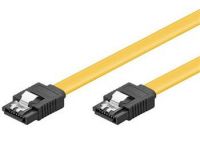 PremiumCord 0,7m SATA 3.0 datový kabel  1.5GBs / 3GBs / 6GBs, kov.západka