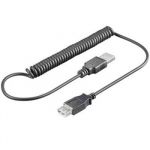 Zvětšit fotografii - PremiumCord USB 2.0 kabel prodlužovací kroucený, A-A, 50cm až 150cm