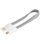 Zvětšit fotografii - PremiumCord Kabel micro USB 2.0, A-B 0,2m magnetický, barva šedá