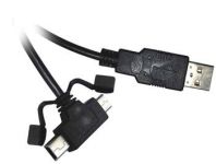 Zvětšit fotografii - PremiumCord Kabel micro USB+mini USB 5pin, 1.8m