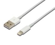 Zvětšit fotografii - PremiumCord Lightning iPhone nabíjecí a synchronizační MFI kabel, 8pin-USB A, 0,5m