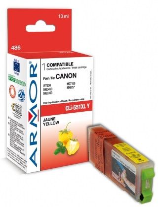 ARMOR ink-jet pro Canon, yellow, 13ml, komp. s CLI551Y / CLI551YXL