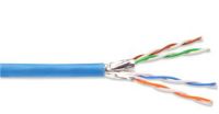 Zvětšit fotografii - DIGITUS CAT 6A U-FTP Kabel 4x2,drát AWG23, LSOH, modrý, 305m