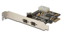 DIGITUS PCI Express Card, Firewire 800 1394b (2+1 porty 9pin)