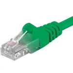 Zvětšit fotografii - PremiumCord Patch kabel UTP RJ45-RJ45 CAT6 0.25m zelená