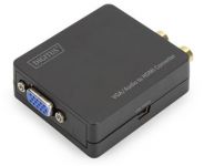 Zvětšit fotografii - DIGITUS Multimediální převodník VGA + audio na HDMI