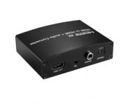 PremiumCord HDMI 4K Audio extraktor s oddělením audia na stereo jack, SPDIF Toslink, RCA