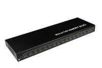Zvětšit fotografii - PremiumCord HDMI splitter 1-16 Portů, kovový s napájecím adaptérem, 4K,1080p, 3D