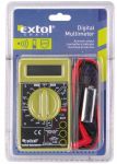 Extol Craft Digitální multimetr (U,I,R), měření do 250V/10A/2000kO, test baterií