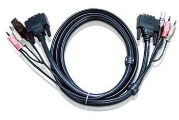 ATEN KVM DVI, audio sdružený kabel k CE, CS-261/1642-4 USB, 2m