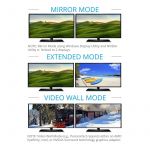 PremiumCord MST adaptér DisplayPort 1.2 - 2x HDMI, rozšíření+zrcadlení+2 obrazy, 4K*2K@60Hz