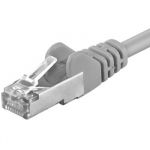 Zvětšit fotografii - Premiumcord Patch kabel CAT6a S-FTP, RJ45-RJ45, AWG 26/7 1,5m šedá
