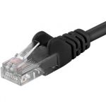 PremiumCord Patch kabel UTP RJ45-RJ45 CAT6 1,5m černá