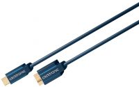 ClickTronic HQ OFC Kabel USB-C/male - USB 3.0 Micro-B/male, modrý, 3m