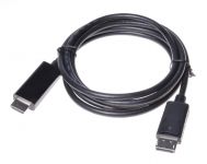 PremiumCord DisplayPort 1.2 na HDMI 2.0 kabel pro rozlišení 4Kx2K@60Hz, 1m