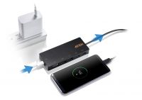 ATEN USB-C Multiportová dokovací stanice HDMI, VGA, RJ45, Power Pass