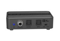 Obousměrný převodník zvuku DIGI-ANALOG a ANALOG-DIGI SPDIF Toslink CINCH stereo jack 3,5mm
