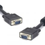 PremiumCord Kabel k monitoru HQ (Coax) 2x ferrit,SVGA 15p, DDC2,3xCoax+8žil, 5m