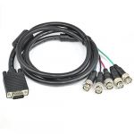 PremiumCord VGA kabel k monitoru, 15p, 5BNC, 2m