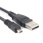 Zvětšit fotografii - PremiumCord Kabel USB, A-B mini, 8pinů, 2m Sanyo, Panasonic LUMIX