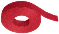 PANDUIT Vázací pásek suchý zip 19mm/ 4,5 m  - červený
