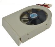 Přídavný maxi ventilátor pro 3,5" šachtu před HDD s nasáváním Noname