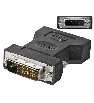 PremiumCord Adapter DVI-D (24+1) male DVI-I (24+5) female