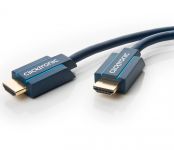 Zvětšit fotografii - ClickTronic HQ OFC kabel HDMI High Speed s Ethernetem, zlacené, 4K@60Hz, 0,5m