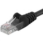 Zvětšit fotografii - PremiumCord Patch kabel UTP RJ45-RJ45 level 5e 0.25m černá
