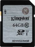 Kingston 64GB SD paměťová karta SDXC class 10
