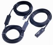 Zvětšit fotografii - PremiumCord USB 3.0 repeater a prodlužovací kabel A/M-A/F  15m