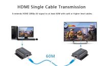 PremiumCord FULL HD 1080p HDMI extender na 70m přes kabel Cat6/Cat6a