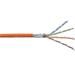DIGITUS CAT 7 orange Twisted Pair PiMF Installation CableS/FTP, AWG 23/1, LSZH, 1000MHz, 1m