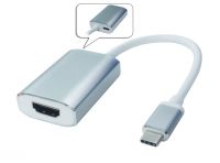 PremiumCord Převodník USB-C na HDMI, hliníkové pouzdro, rozlišení 4K*2K@60Hz